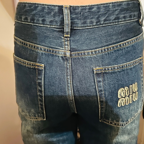 Blue Denim Jeans ( Miu- Miu) - Picture 4 of 13